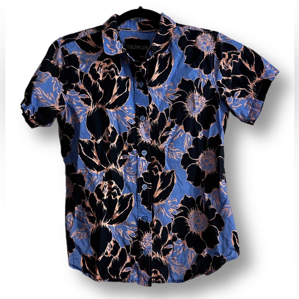 Wildfang Floral Button Down XS